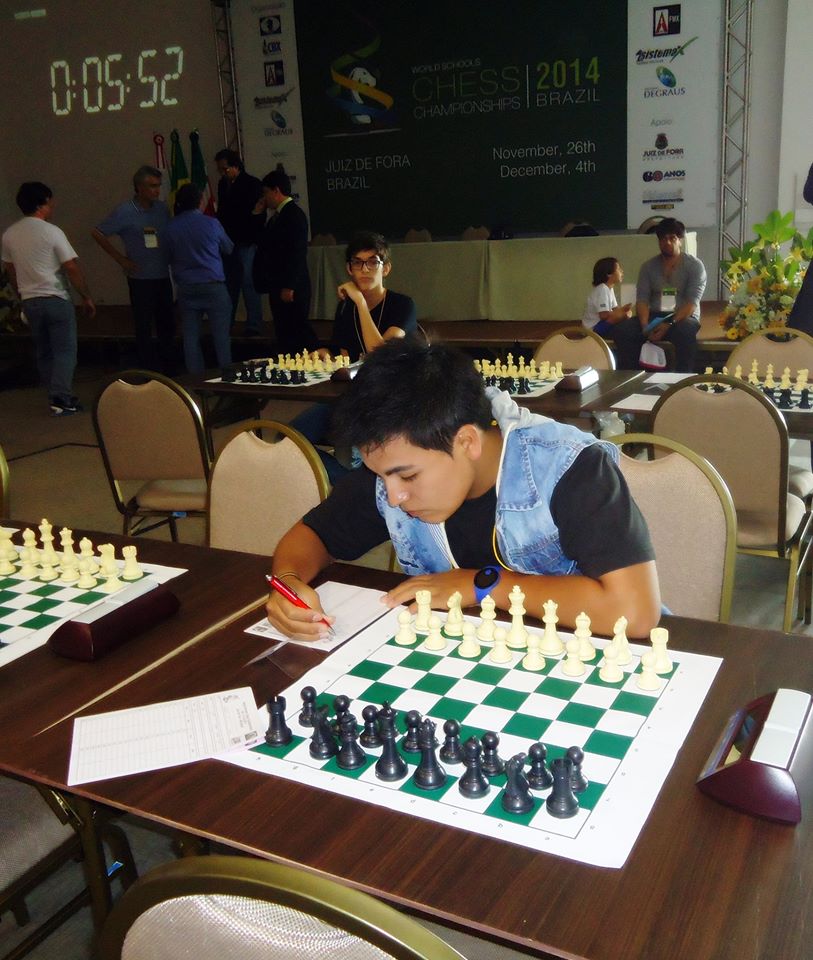 Estudiante pacasmayino participa en torneo mundial de ajedrez