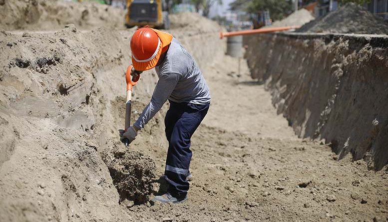 Trabajan en restablecer el agua