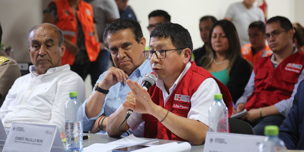 MTC gestionará petición para ampliar emergencia a los 83 distritos de La Libertad