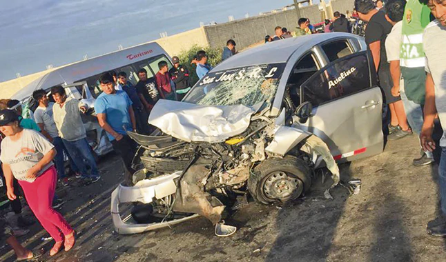 Racha de accidentes cobra la vida de cuatro personas en el norte