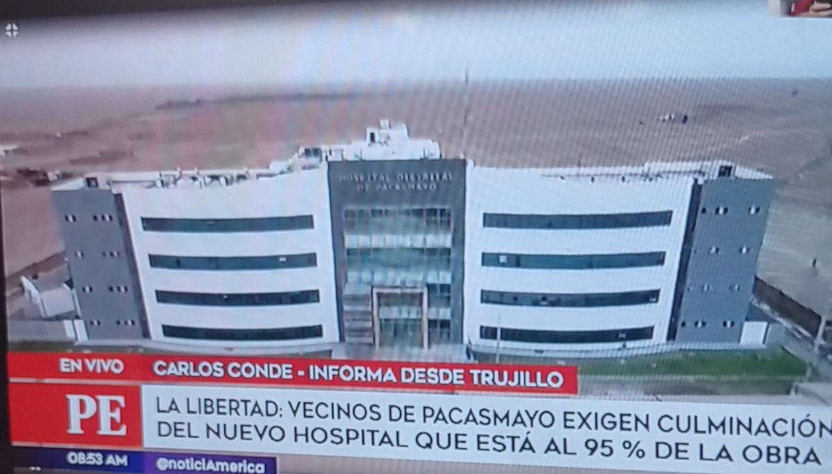 Veronica Linares sobre el hospital de Pacasmayo