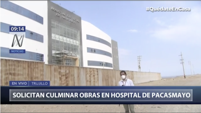 Exigen culminación del nuevo Hospital de Pacasmayo
