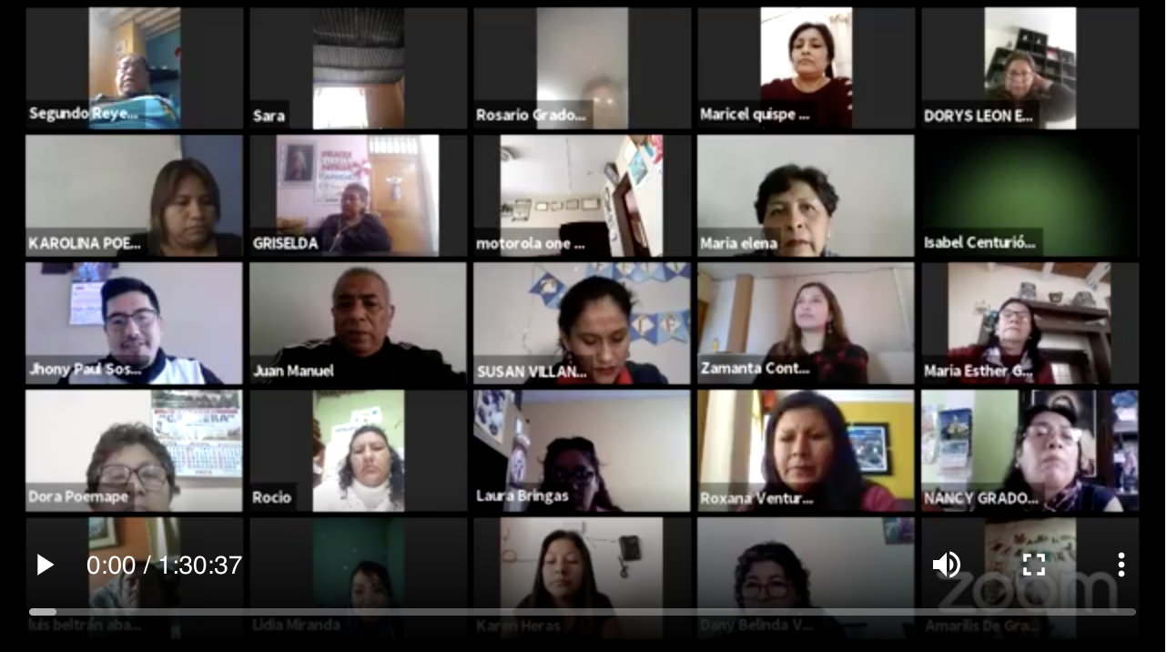 La Libertad: Más de 700 docentes participan de capacitación virtual en Pacasmayo