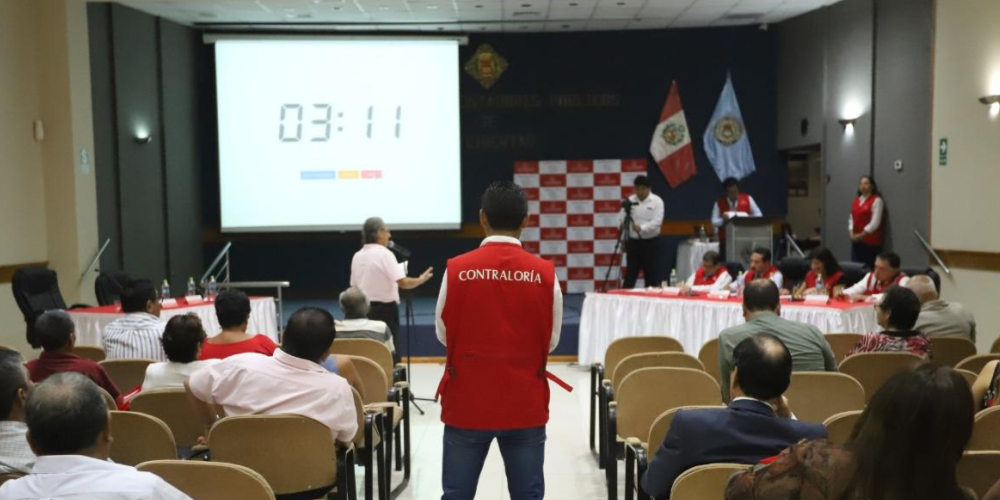 Primera Audiencia Pública Virtual “La Contraloría te escucha” en La Libertad