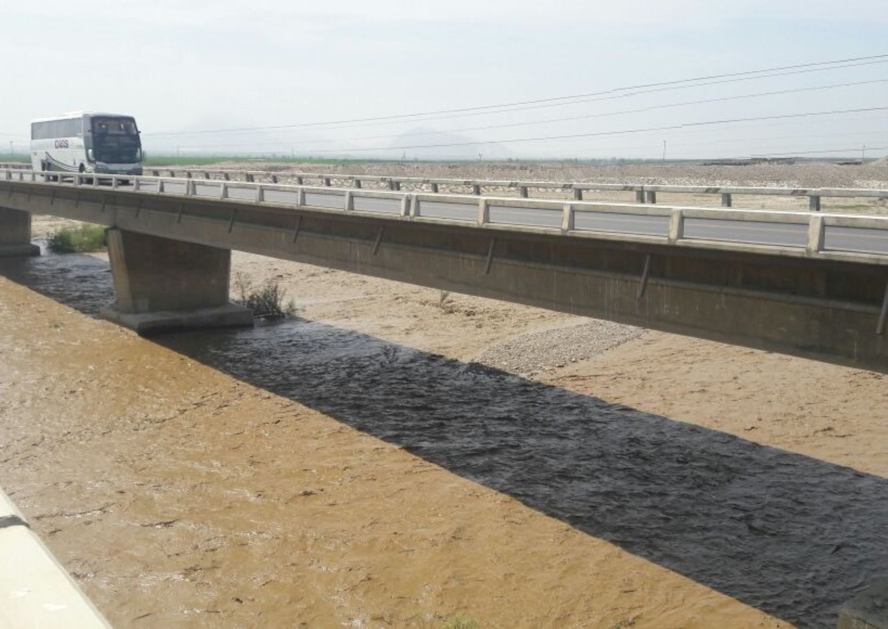 Lluvias en el ande de La Libertad incrementan caudales de los ríos Chicama y Santa
