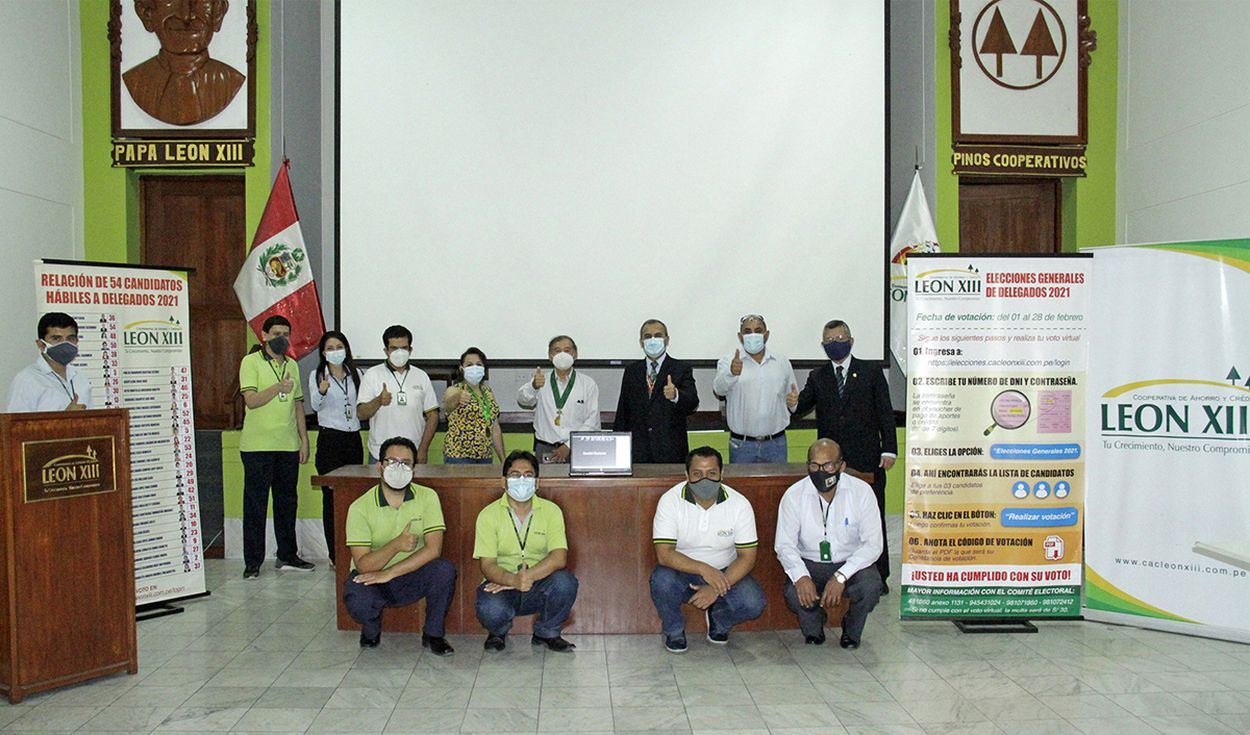 La Libertad: Cooperativa León XIII inicia elecciones generales 2021