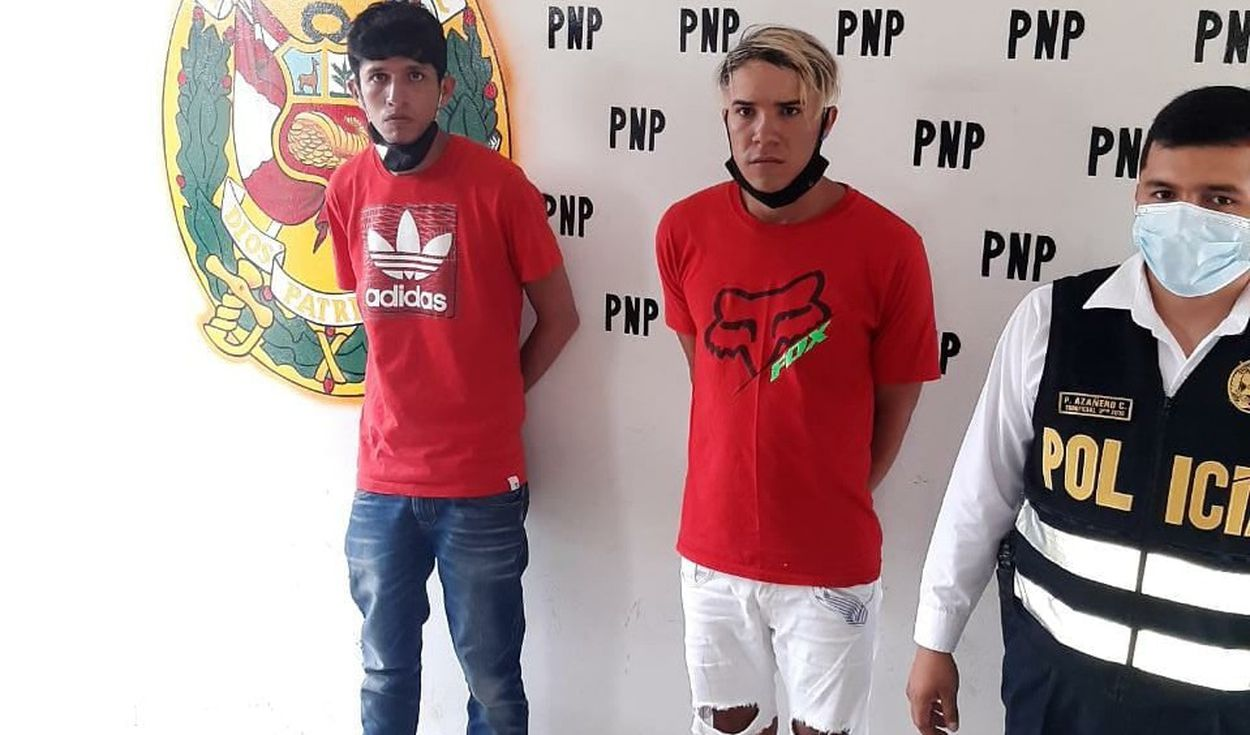 La Libertad: intervienen dos delincuentes por asaltar a mujer