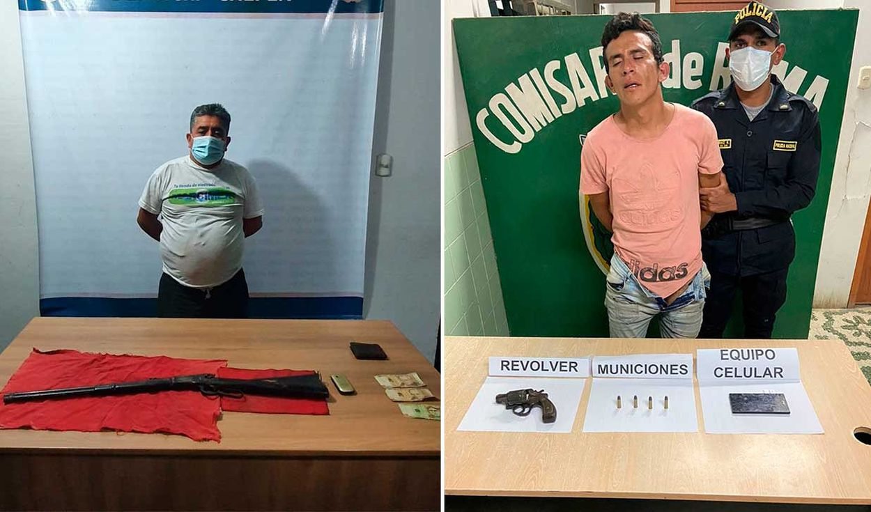 La Libertad: Policía interviene a sujeto cuando iba a vender fusil