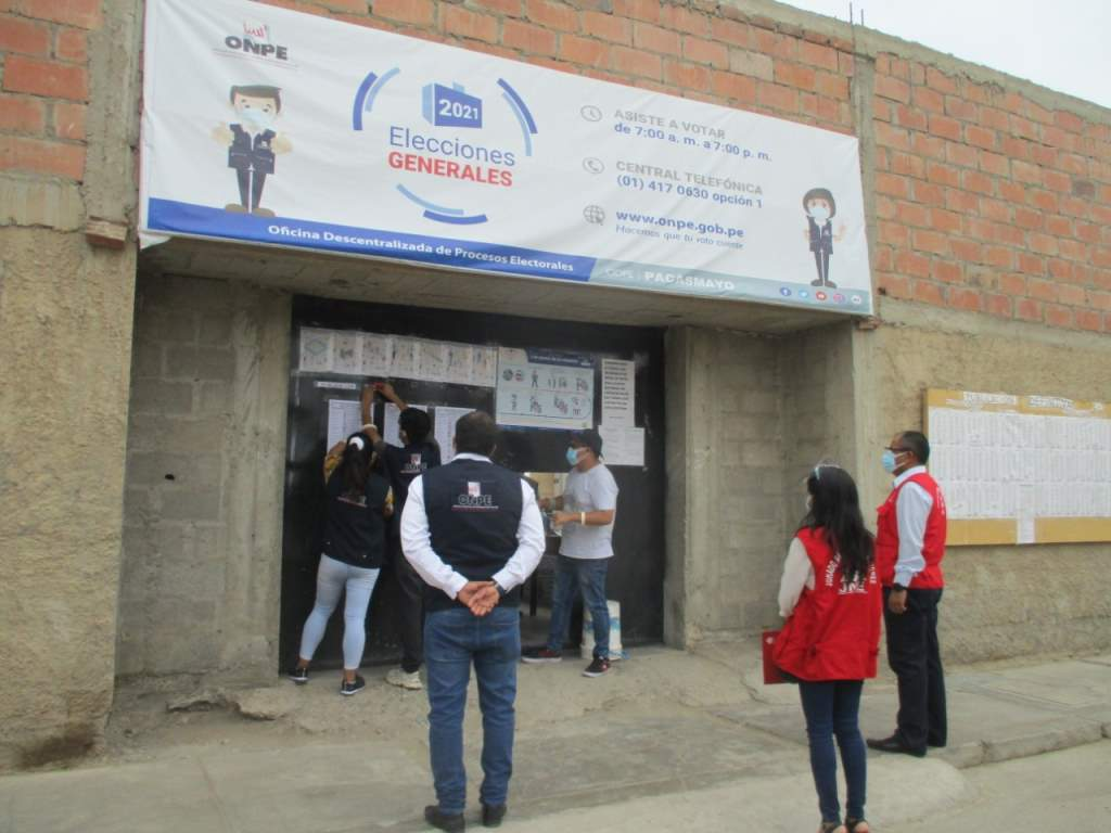 ODPE Pacasmayo publica cartel de candidatos para Elecciones Generales 2021