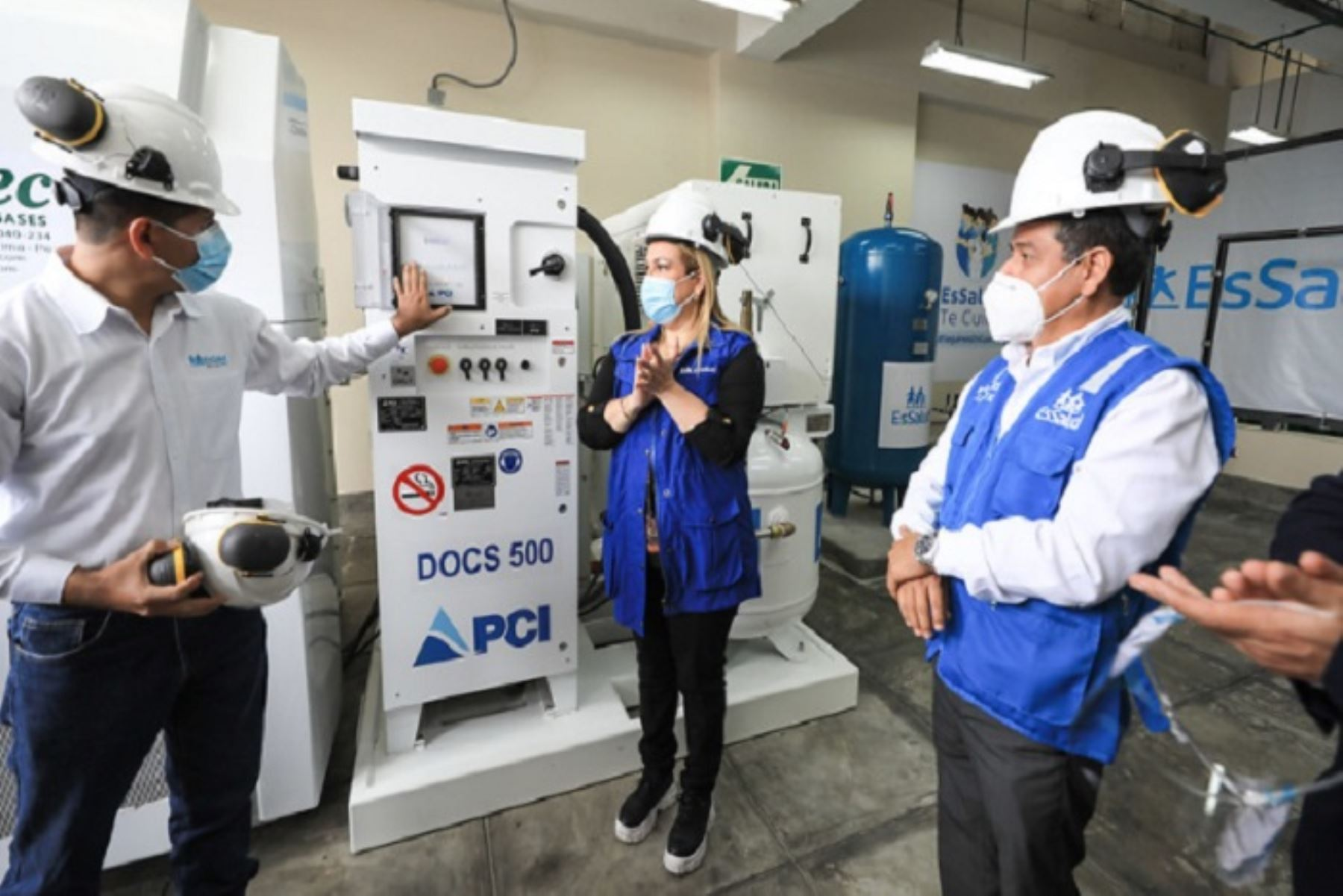 EsSalud puso en funcionamiento otras 3 plantas de oxígeno en La Libertad