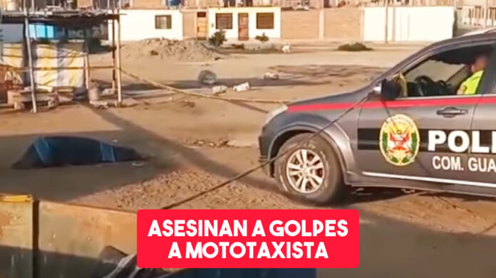 La Libertad: sujetos asesinan a golpes a mototaxista en Pacasmayo La Libertad: sujetos asesinan a golpes a mototaxista en Pacasmayo
