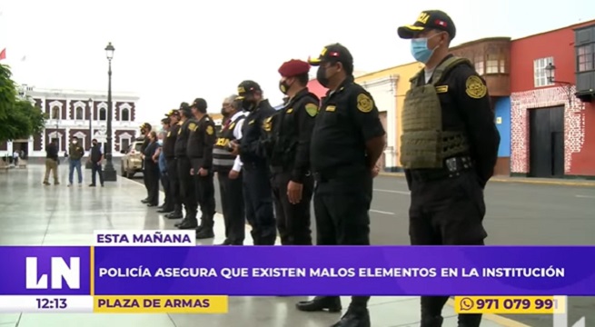 Trujillo: 25 policías fueron condecorados por operativos en estado de emergencia Trujillo: 25 policías fueron condecorados por operativos en estado de emergencia