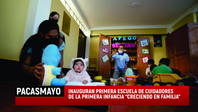 Inauguran primera escuela de Cuidadores de la Primera Infancia “Creciendo en familia”