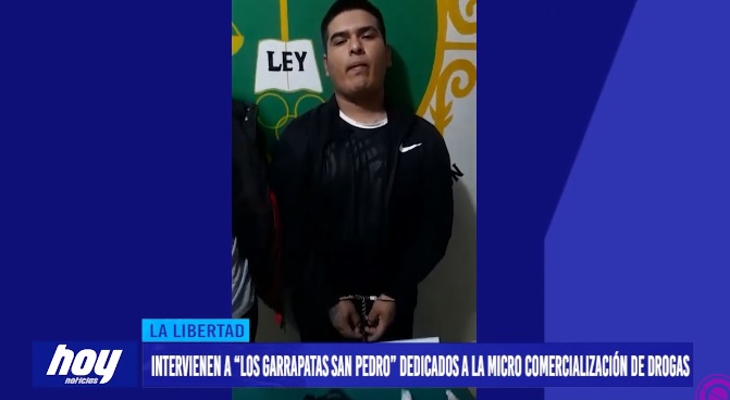 Intervienen a “Los Garrapatas San Pedro” dedicados a la micro comercialización de drogas Intervienen a “Los Garrapatas San Pedro” dedicados a la micro comercialización de drogas
