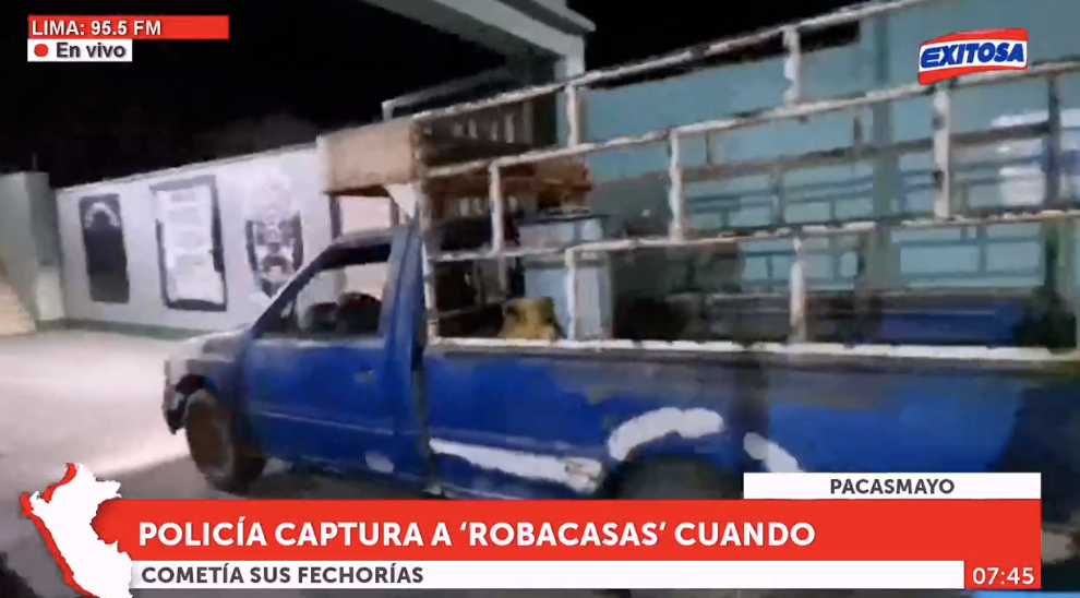 PNP captura a ‘robacasas’ cuando cometía sus fechorías PNP captura a ‘robacasas’ cuando cometía sus fechorías