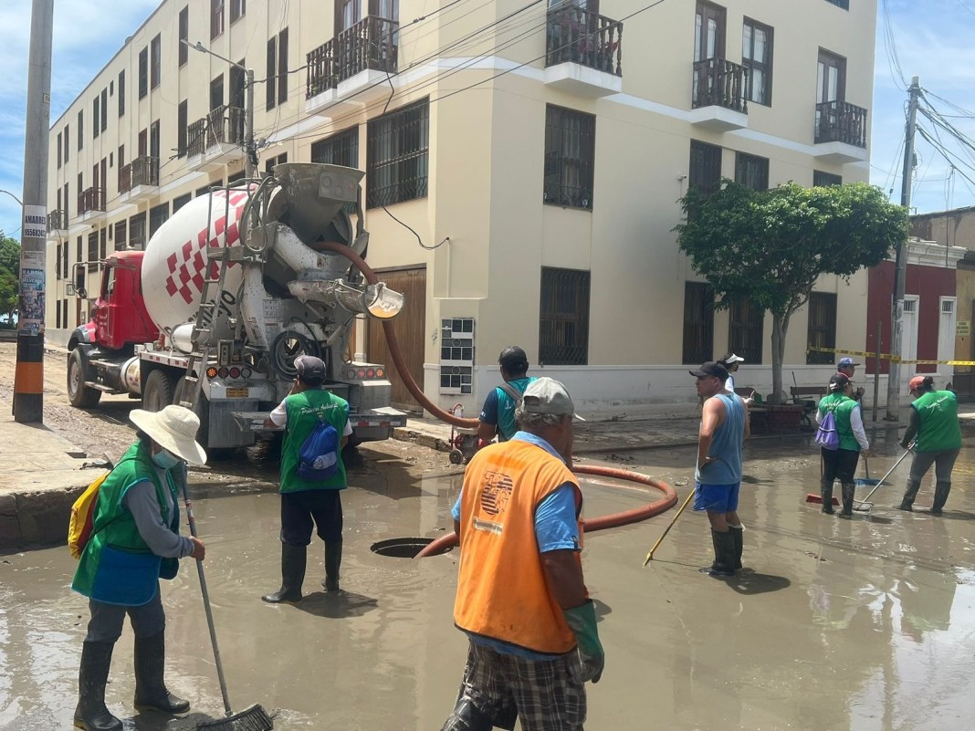 Cementera ejecuta plan de emergencia en Pacasmayo Cementera ejecuta plan de emergencia en Pacasmayo