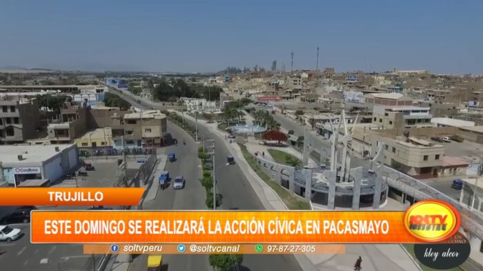 Pacasmayo: Izamiento y Acción Cívica Próximo Domingo