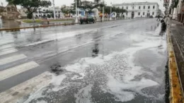 Trujillo soporta lluvia de ligera a moderada intensidad por transvase desde hace 3 horas Trujillo soporta lluvia de ligera a moderada intensidad por transvase desde hace 3 horas
