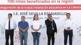 Dina Boluarte inaugura modernas instalaciones educativas en Pacasmayo