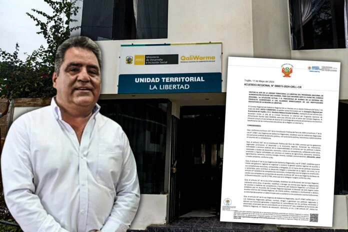 CRLL convoca a jefe de Qali Warma para informar sobre entrega de alimentos en La Libertad
