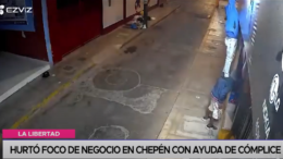 Robo de Foco en Chepén: Cámaras Captan a Ladrones en Plena Acción
