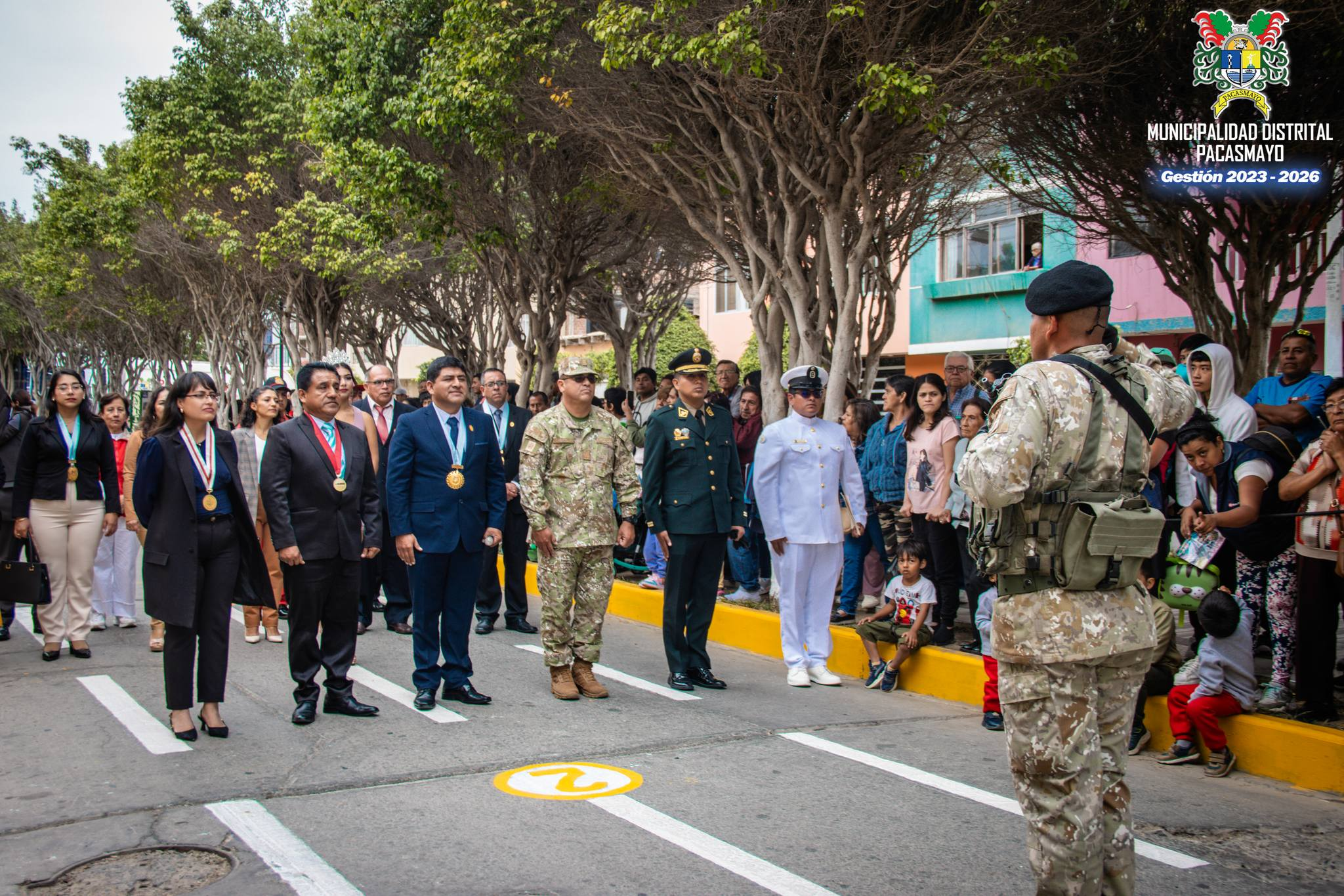Desfile Estudiantil en Honor al Aniversario de Pacasmayo