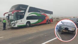 Choque en La Libertad deja dos heridos graves