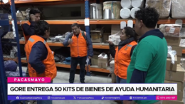 Entrega de kits humanitarios en Pacasmayo
