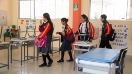 Tecapa de Pacasmayo reanuda clases presenciales