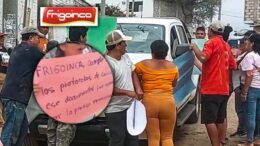 Trabajadores de Frigoinca impiden inspección de DIGESA Trabajadores de Frigoinca impiden inspección de DIGESA