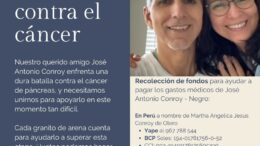 Ayudemos al Negro José Antonio Conroy en su lucha contra el cáncer de páncreas