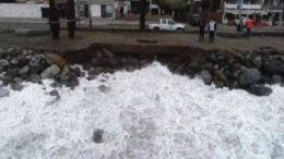 Advertencia de oleajes anómalos en playas de La Libertad