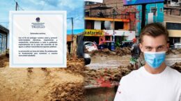 Mascarillas y Precaución tras Huaicos en Trujillo