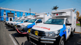 GORE La Libertad: 40 Ambulancias