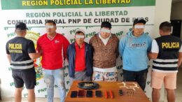Desarticulan banda delictiva en Guadalupe: S/. 20 mil robados