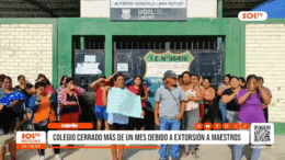 Extorsión en Chepén: Amenaza a la educación