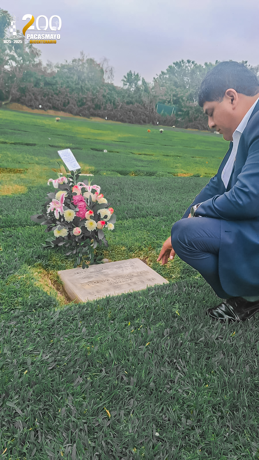 Reconocimiento a Gonzalo Ugas Salcedo en Pacasmayo