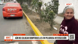 Alerta en Trujillo: Vía sin rompemuelles peligrosa