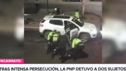 Detención de delincuentes en Guadalupe