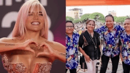 Karol G alaba a La Palizada Peña Show por su versión en español de «Papasito»