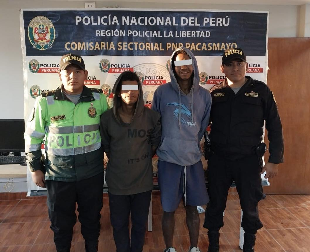 Desarticulan banda ‘Los Chamos raqueteros’ en Pacasmayo