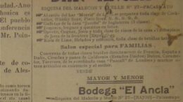 Pisco sour estilo Morris en Pacasmayo 1925