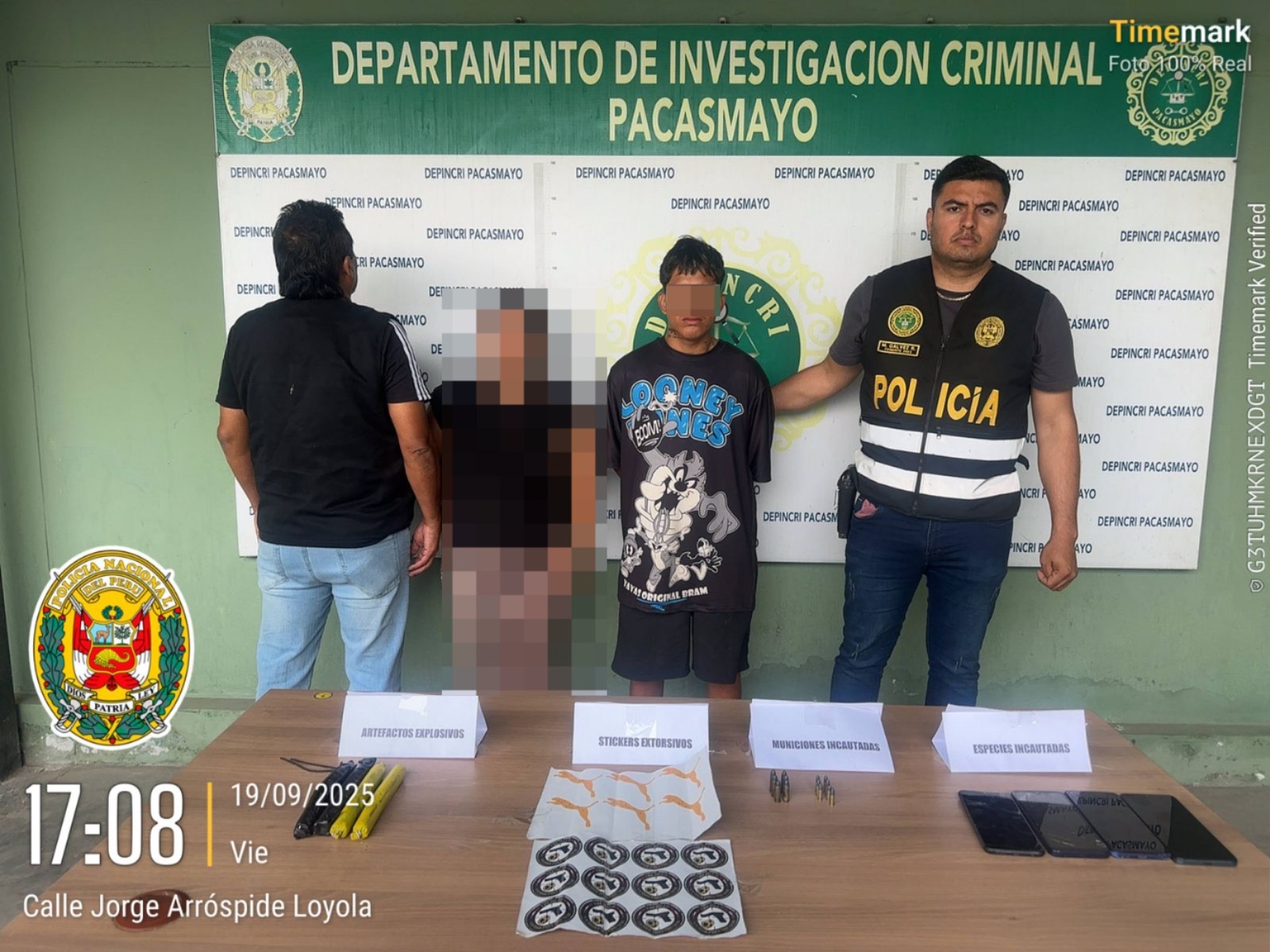 PNP da golpe a la violencia