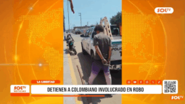 Detenido colombiano por robo en Chepén