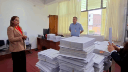 Presidenta visita judicial en Pacasmayo