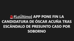 APP excluye candidato por corrupción en Jequetepeque