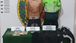 Policía captura a sospechoso de robo armado en Chepén