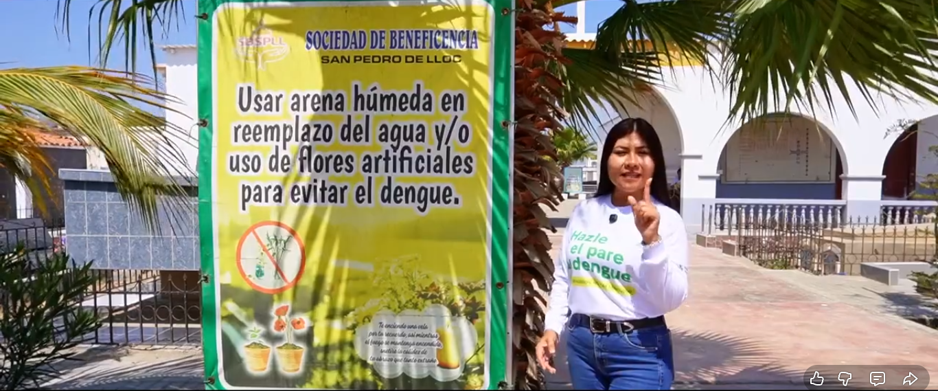 Prevención de Dengue en San Pedro de Lloc: Campañas y Concienciación