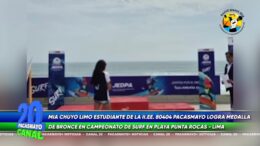 Surf Pacasmayo: Mía Chuyo Limo gana medalla de bronce en Campeonato Nacional