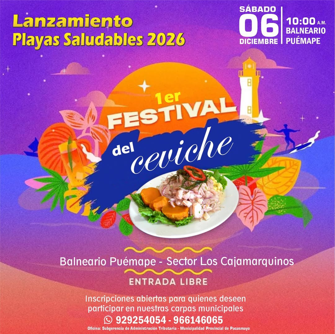 Festival del Ceviche en Pacasmayo: Gastronomía y Conservación